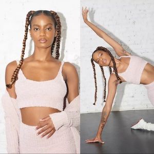 Urban Outfitters Out From Under Plush Knit Crop Bralette Top Size Large